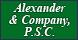 Alexander & Co Psc logo