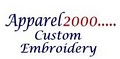 Apparel 2000 Embroidery logo