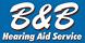 B & B Hearing Aid Services logo