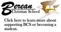Berean Christian School logo