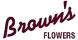 Brown's Flowers Inc logo