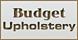 Budget  Upholstery logo