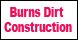 Burns Dirt Construction logo