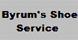 Byrum's Shoe Repair logo