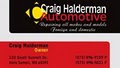 Craig Halderman Automotive logo