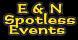 E & N Spotless Events logo