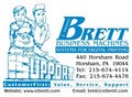 E. Thomas Brett Business Machines logo