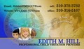 EDITH M. HILL Professional Supervised Visitation Monitor logo