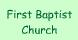First Baptist Church logo