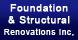 Foundation & Structural Renovations logo