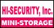 Hi Security Mini Storage logo