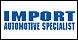 Import Automotive Specialists logo