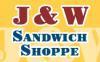 J & W Sandwich Shoppe‎ logo