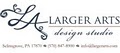 Larger Arts logo