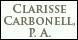 Law office Clarisse Carbonell logo