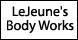 Le Jeune's Body Works logo