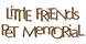 Little Friends Pet Memorial logo