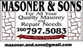 Masoner and Sons logo