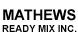 Mathews Readymix logo