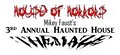 Mikey Faust's 3rd Annual Haunted House logo