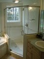 New England Shower Doors by Yorktown Glass logo