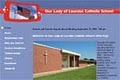 Our Lady Of Lourdes: School logo