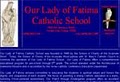Our Lady of Fatima School logo