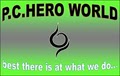 P.C. HERO WORLD logo
