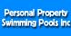 Personal Property Swimming Pool Service: Fax# logo