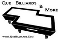 Que Billiards & More logo