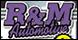 R & M Automotive logo