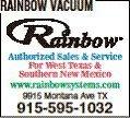RAINBOW VACUUM ASD AUTHORIZED SALES AND SERVICE image 4