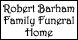 Robert Barham Family Funeral logo