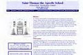 St Thomas Apostle School logo
