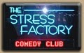 Stress Factory Comedy Club logo
