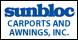 Sunbloc Carports & Awnings logo