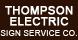 Thompson Electric Sign Services Co logo