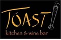 Toast! kitchen and wine bar logo