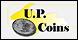 U P Coins logo