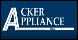 Acker Appliance logo