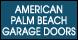 American Palm Beach Garage Door Corporation logo