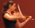 Barbara Careaga-Mitchell, professional violinist. logo
