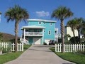 Beachfront, Baby! - Beach House Rental, Port Aransas, Texas logo