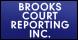 Brooks Court Reporting, Inc. logo