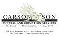 Carson And Son Funeral And Cremation Services logo
