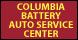 Columbia Battery Auto Services Center logo