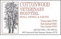 Cottonwood Veterinary Hospital logo