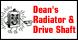 Dean's Radiator & Drive Shaft logo