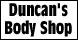 Duncan's Body Shop logo
