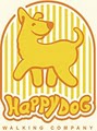 Happy Dog walking company logo